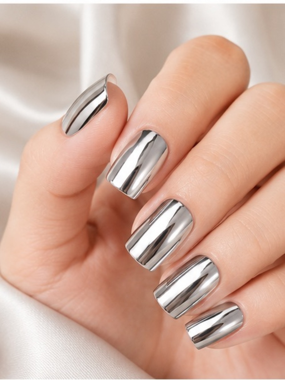 💿 Mirror Chrome Silver
Nails 5 for $20 or $7